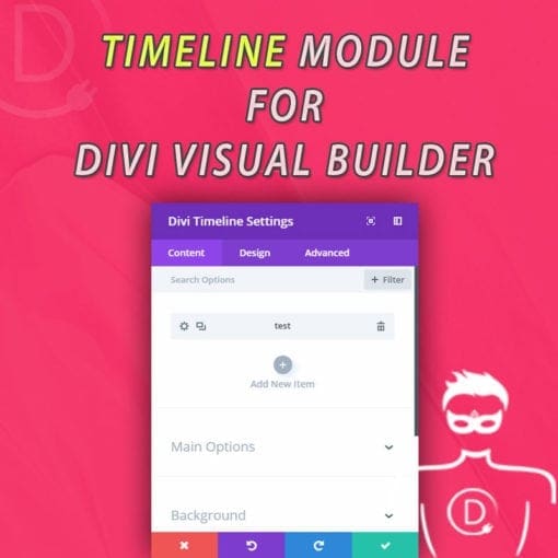 Divi Timeline Module for Visual Builder - First "Original" Module for Divi Visual Builder