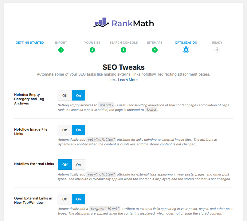 Rank Math SEO Tweaks