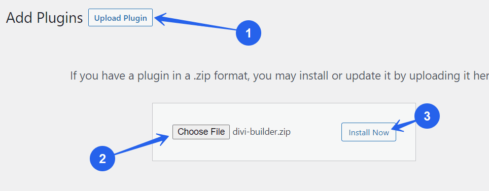 Divi Builder Zip File
