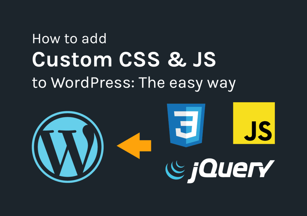 How to add Custom CSS and JS to WordPress: Beginner's guide